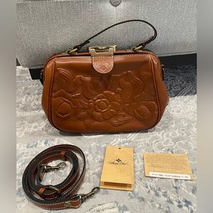 Patricia Nash leather handbag..